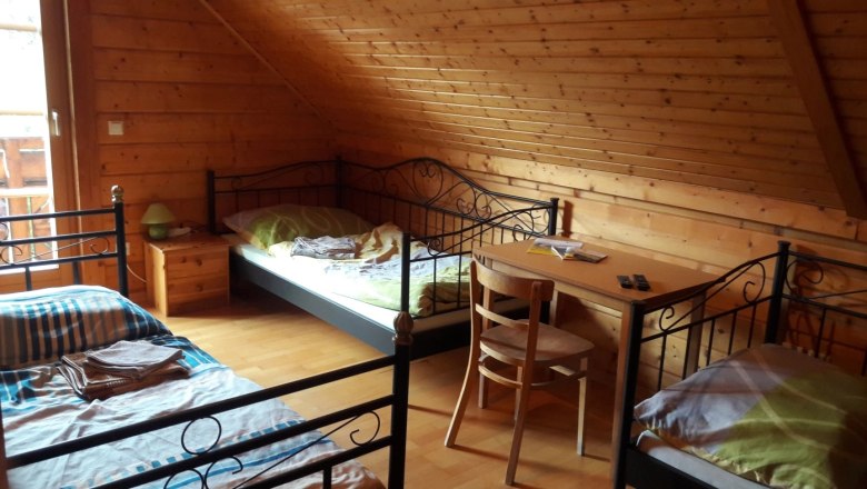 Room view in the Seel guest house, &copy; Paul Seel