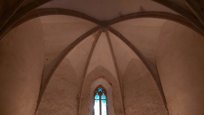 Ribbed vault in the cult room, © Cultraum_Strass, Fotoraf Hans Stöckelmaier