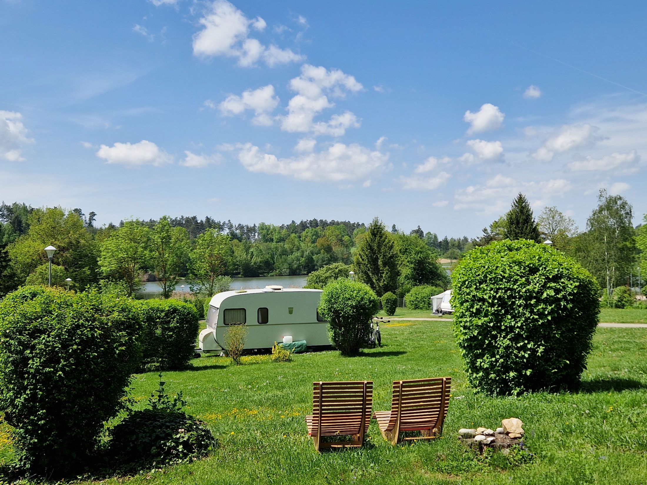 Camping at Edlersee Geras
