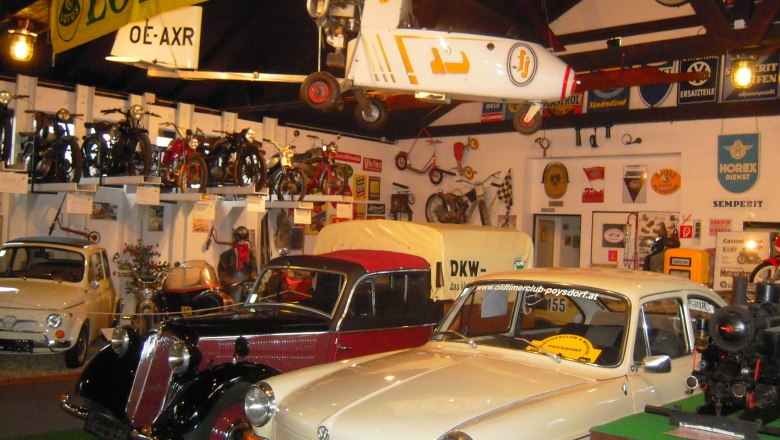 Classic car museum Poysdorf, © Oldtimermuseum Poysdorf