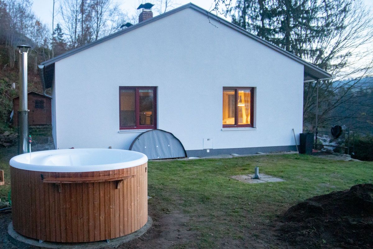 with HOT TUB
