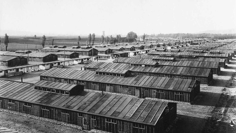 Purgstall prisoner-of-war camp in 1916, © Stadtgemeinde Wieselburg