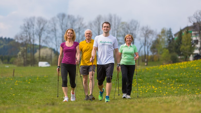 Nordic Walking, &copy; Xundheitswelt