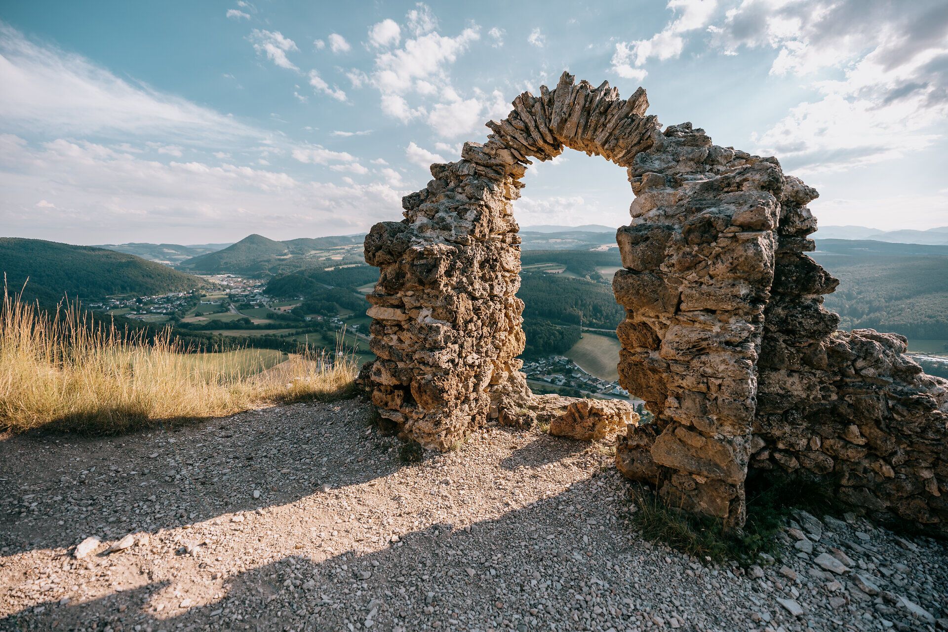 Landscape photos of the Bucklige Welt in summer