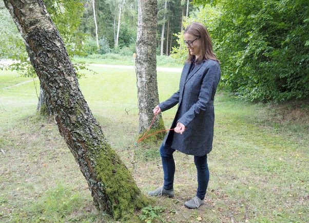 Dowsing path - energy experience 3, &copy; TDW Gro&szlig;sch&ouml;nau