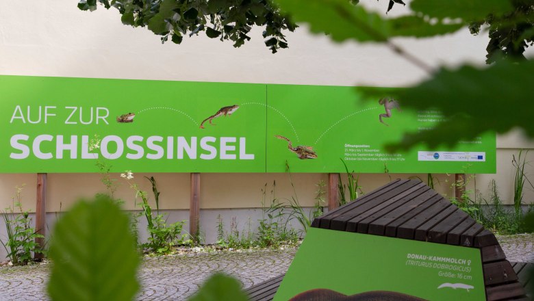 Entrance to the castle island