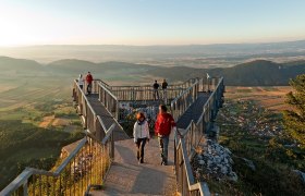 View from the Skywalk, &copy; &copy; Wiener Alpen in N&Ouml; Tourismus GmbH, Foto: Franz Zwickl