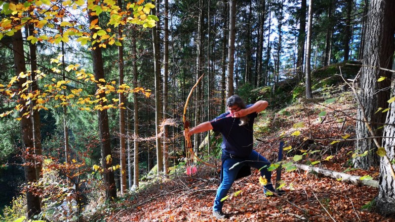3D archery course, &copy; Peter Aufmesser