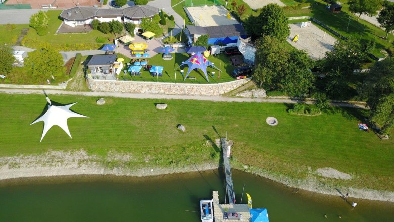 Beach & Water Sports Center Wallsee, © WSZ Wallsee