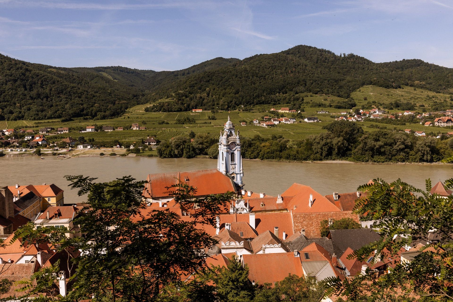 Dürnstein from above