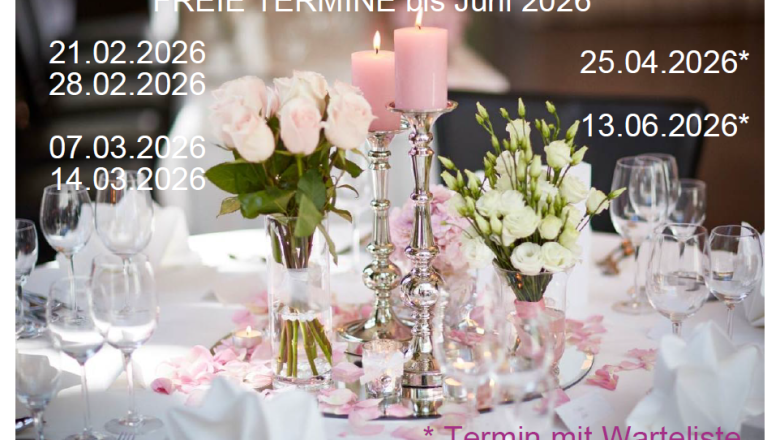 2026 Available dates until June 2026 updated 03.02.2026_, &copy; freie Termine bis Juni 2026