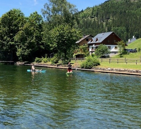 Stand up paddling on the Seebach, © Martin Ruckensteiner