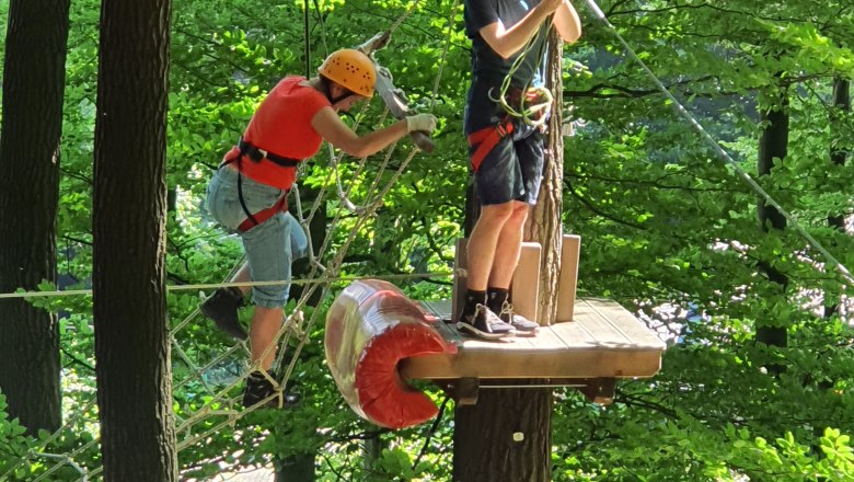 Purkersdorf climbing park, © Kletterpark Purkersdorf
