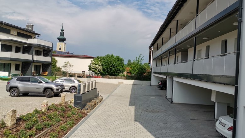 Parking lot, © Stefanie Fleischhaker