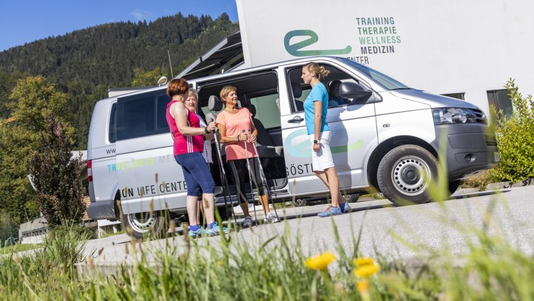 Outdoor fitness in the fitness park, &copy; Emotion Therapiezentrum GmbH