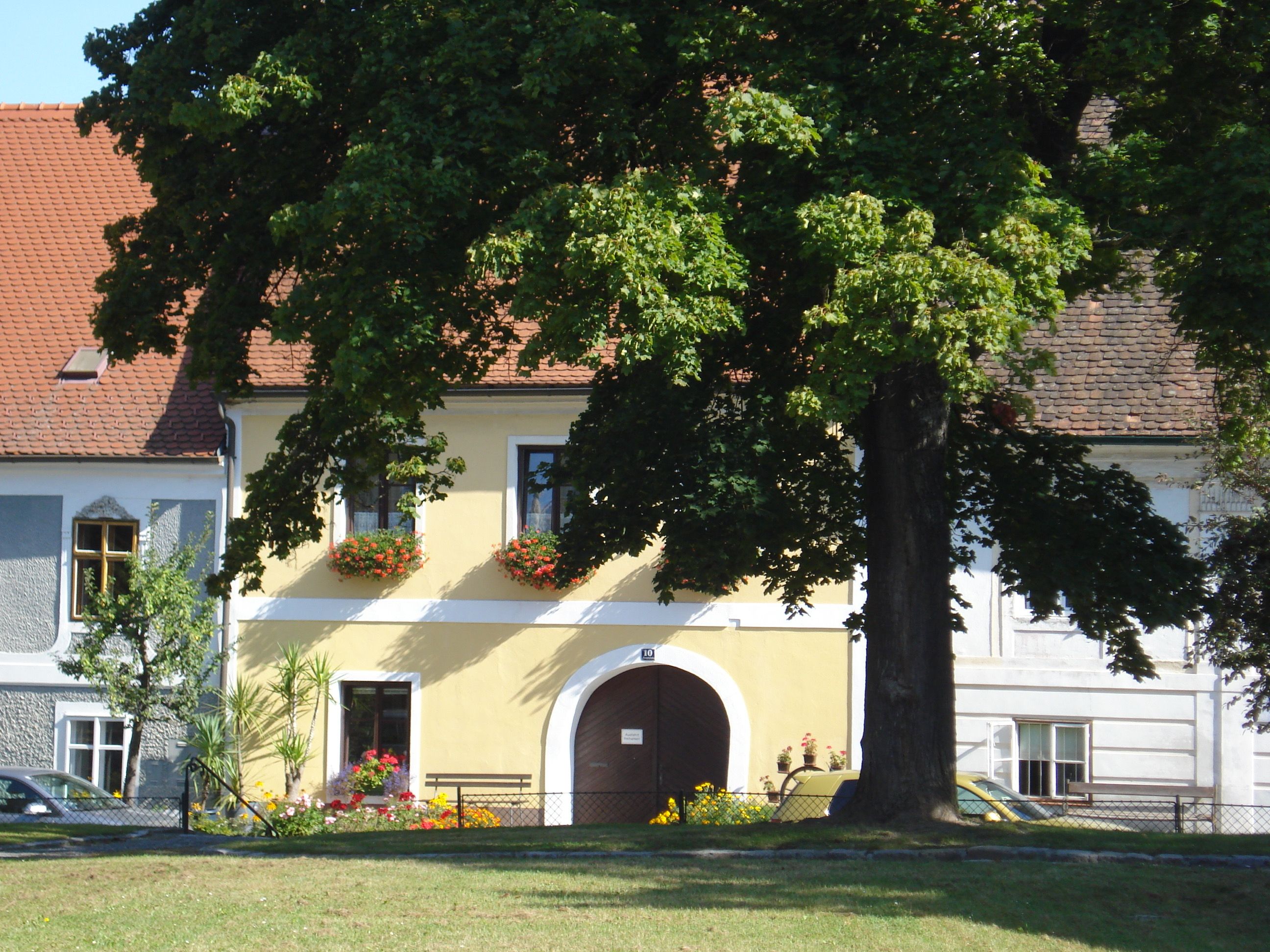 Drosendorf town view