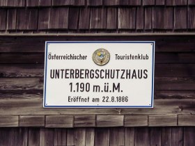 Unterberg-Schutzhaus, er&ouml;ffnet im Jahr 1886, &Ouml;sterreichischer Touristenklub (&Ouml;TK), &copy; &Ouml;TK