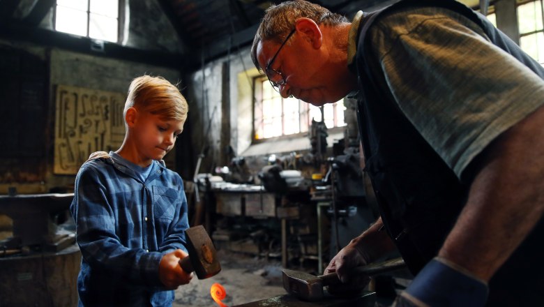 Forging day at the Fahrngruber Hammer, &copy; weinfranz
