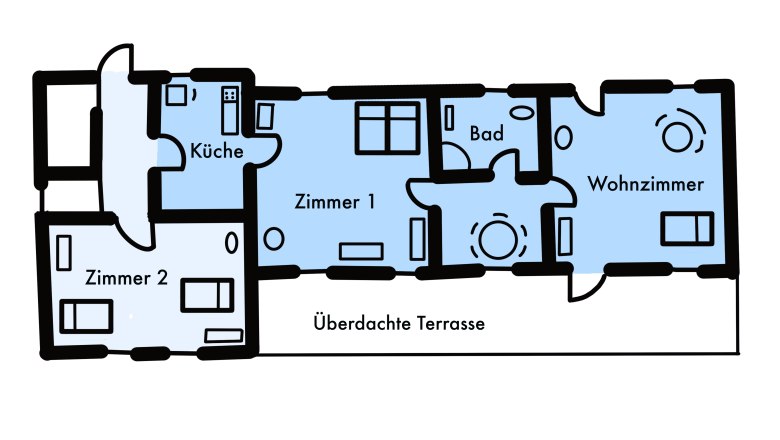 Floor plan_station, &copy; Anita Kelih