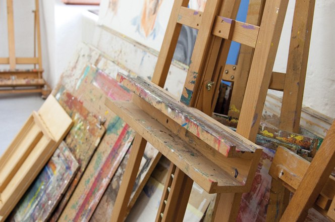 Easels, &copy; akademie.Geras