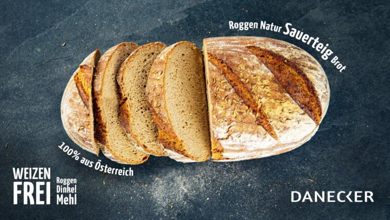 Natural rye bread sourdough, Danecker bakery, © Bäckerei Danecker