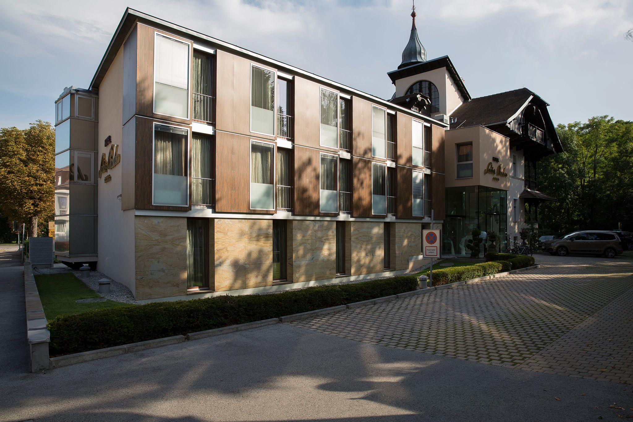 Exterior view with entrance