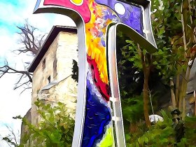 Sch&ouml;pfungsweg in Pitten / Das Tau, &copy; Unknown