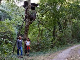 Hörstation Ein hoher Jägerpreis, VIA.CARNUNTUM., © Unknown