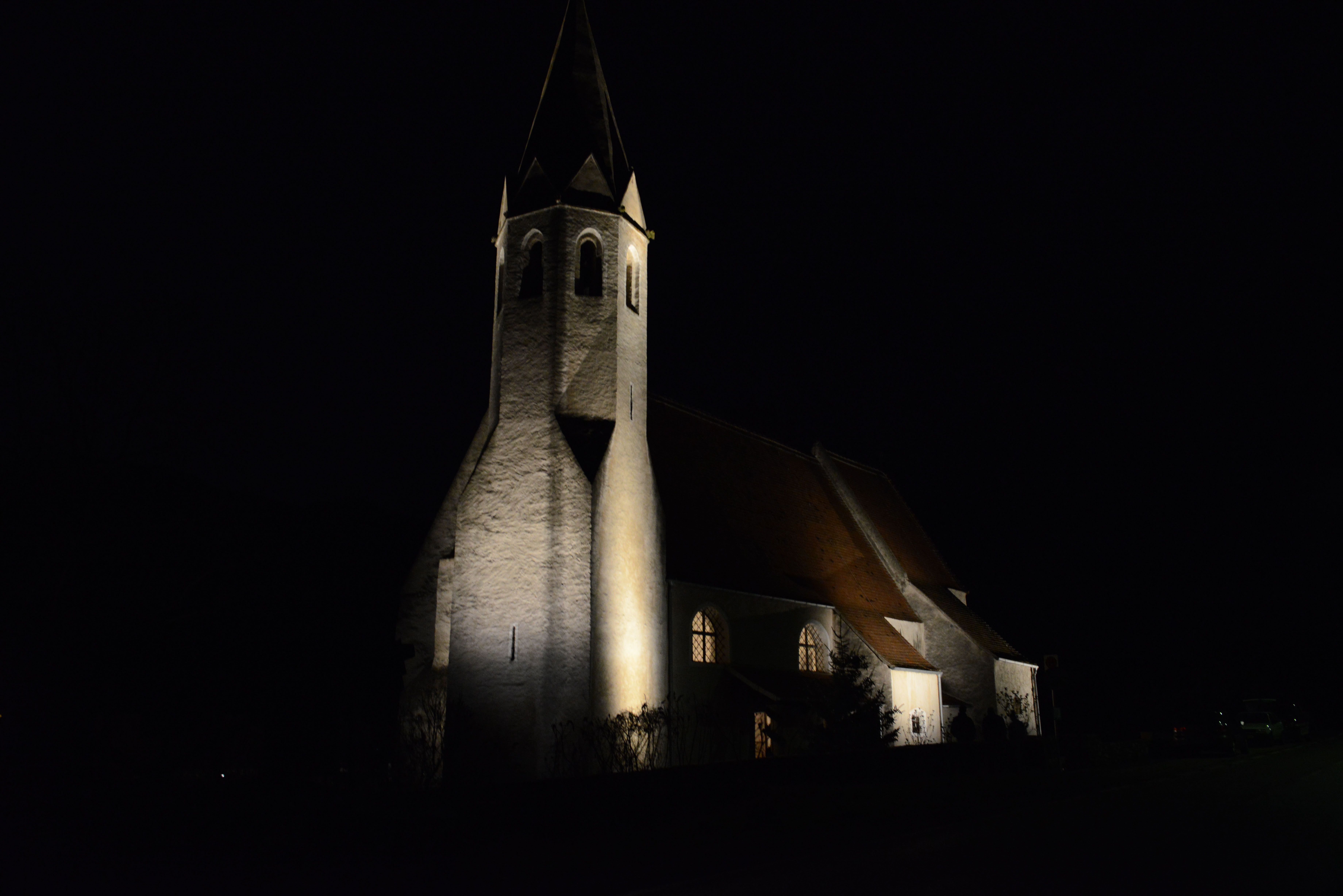 St. Johann im Mauerthale illuminated