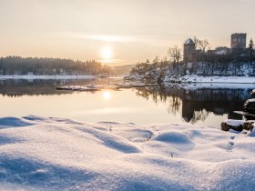 Stausee Ottenstein im Winter, &copy; Waldviertel Tourismus, Robert Herbst