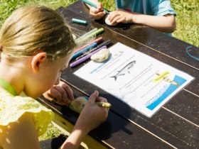 Spielestation am Weg, &copy; Martina Siebenhandl