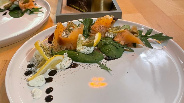 Winegrower's snack and food