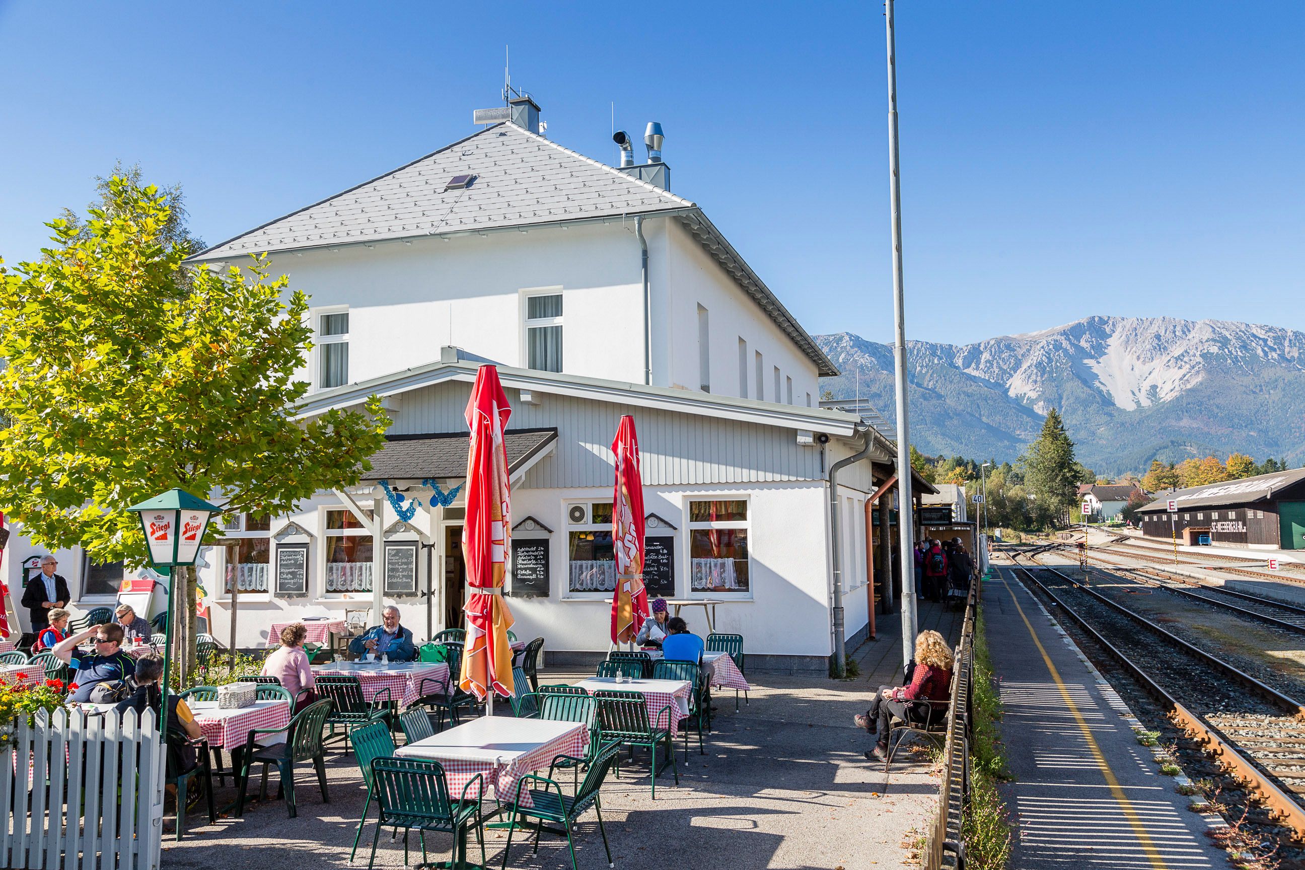 Cog railway restaurant