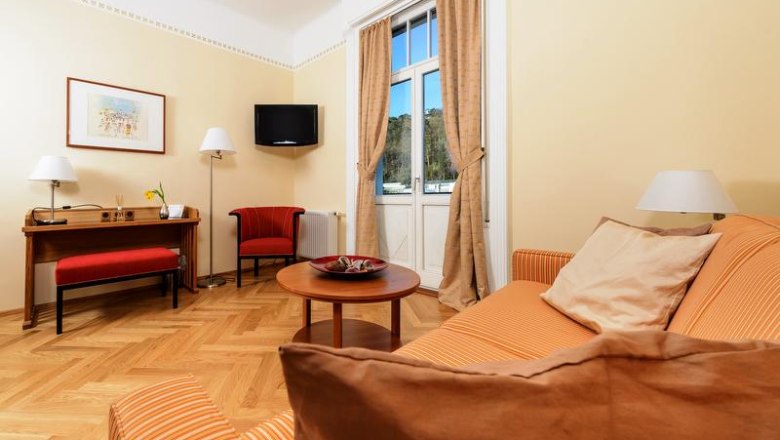 Suite living room, © Christian Dusek © Hotel Herzoghof GmbH