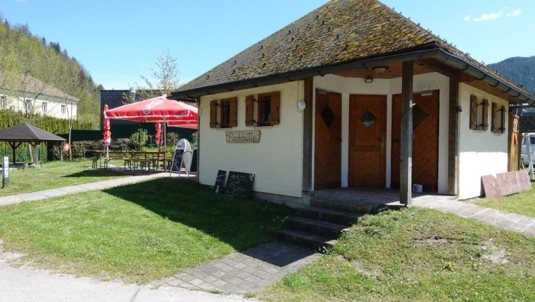 Park hut in summer, © Familie Blieweis