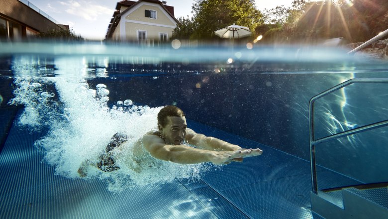 Dive in and enjoy, © Niederösterreich Werbung/Hauke Dressler