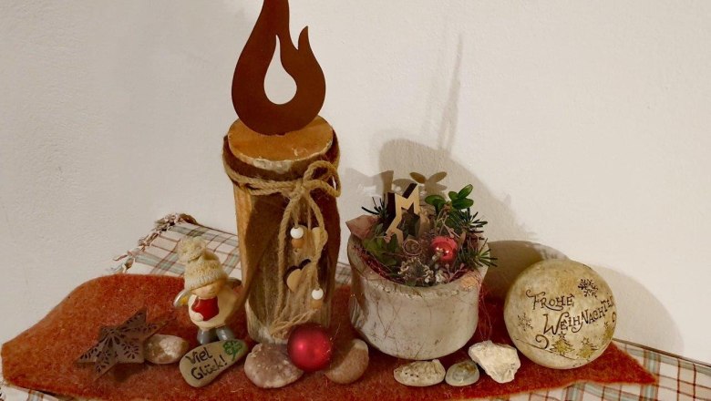 Winter decoration Zwickelreith, © Familie Roseneder