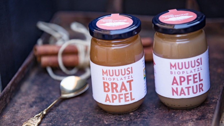 The apple muuusis - perfect for a fruity snack between meals, &copy; schwarz-koenig.at