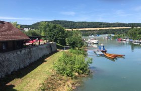 The Hafenwirt at the mouth of the Erlauf in P&ouml;chlarn, &copy; Donau N&Ouml; Tourismus GmbH