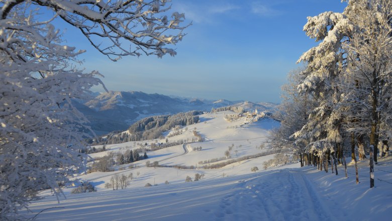 Fantastic view in winter, © Gottfried & Rosina Wagner