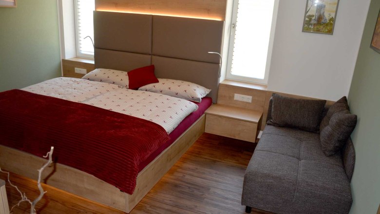 Bedroom with sofa bed - Gallery, © Christina Böhm