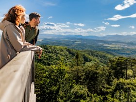 View from the Wiesen-Lanzenkirchen lookout point, &copy; Wiener Alpen in Nieder&ouml;sterreich - Bad Erlach