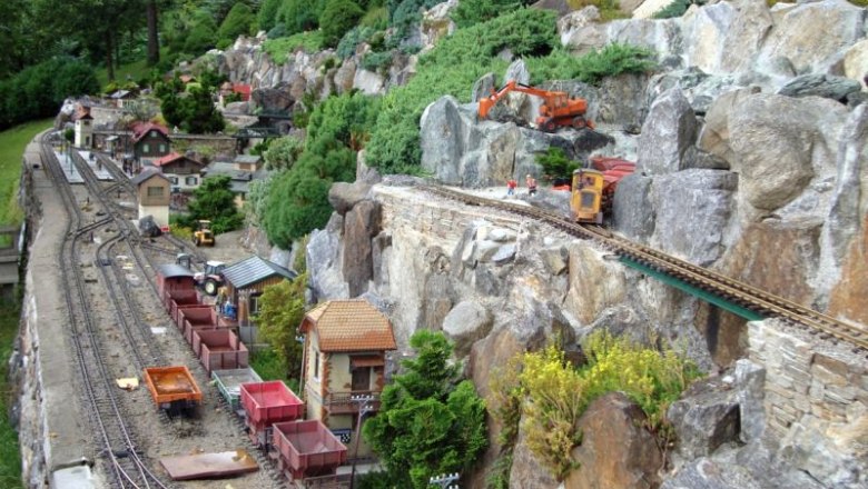 Garden railroad family Bauer, © Familie Bauer