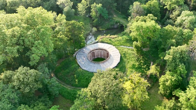 Temple of the night aerial view, © Schloss Schönau Management KG