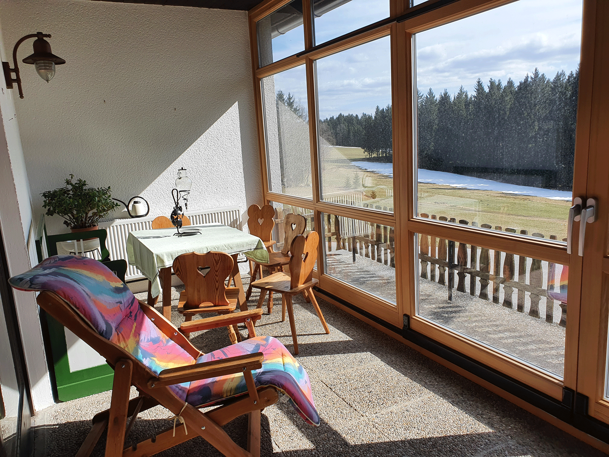 Vacation home Böhm, winter garden