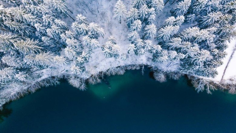Lake Lunz in winter, &copy; Gerald Demolsky