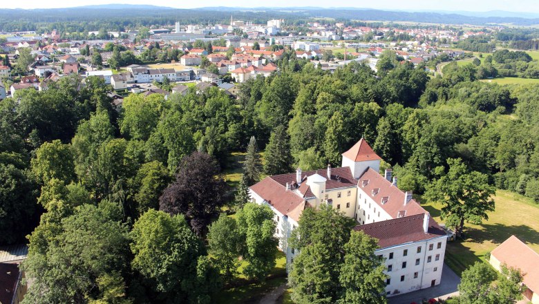 Castle park with Gmünd Castle, © Stadtgemeinde Gmünd