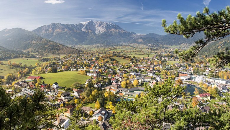 View of Puchberg am Schneeberg, © Wiener Alpen/Franz Zwickl