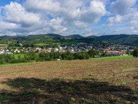 Vor Laas - Blick zur&uuml;ck auf P&ouml;ggstall, &copy; Unknown