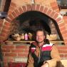 Your host with clay oven, &copy; Peter Brezina